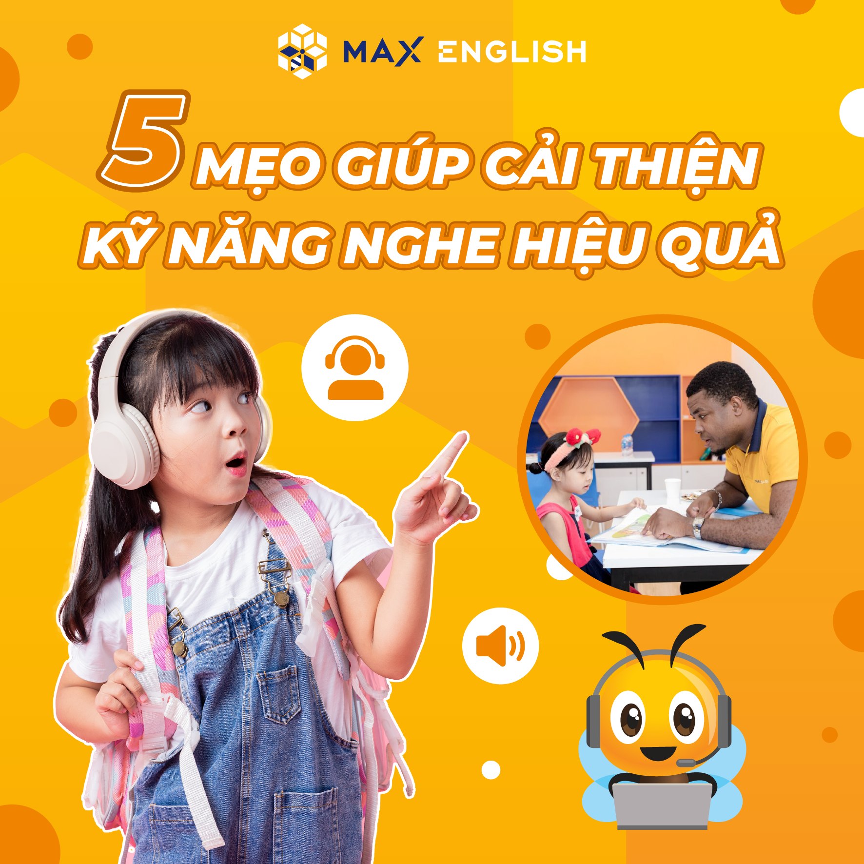 05 mẹo giúp cải thiện kỹ năng nghe Tiếng Anh hiệu quả